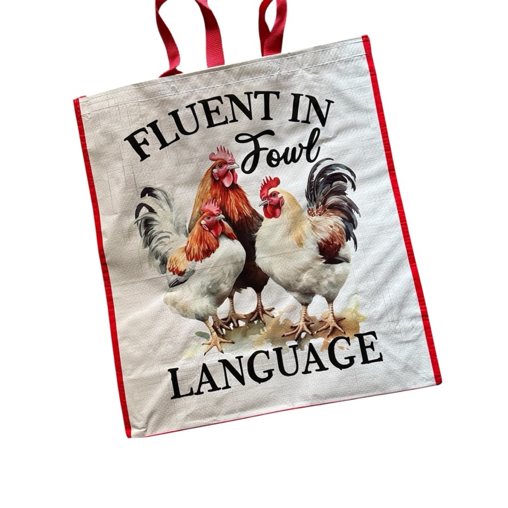 Fluent in Fowl Language Tote Bag